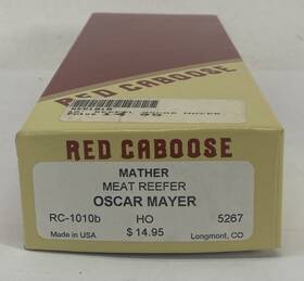 Rc-1010b Red Caboose 1010b Nib Ho Scale Mather Oscar Mayer Meat Reefer #5267