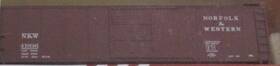 17012-4 Red Caboose N Scale Norfolk And Western 40ft Steel Car #41936