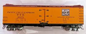 Red Caboose 34221-12 Pacific Fruit Express Wp R-30-12 Refrigerator Car Ho Scale Nos Mib