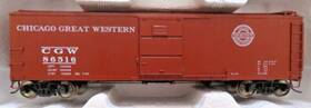 Red Caboose 37103-6 Intermountain Chicago Great Western Ara X29 Boxcar Ho Scale Nos Mib