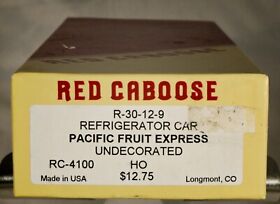 R-30-12-9 Red Caboose Pacific Fruit Express Kit Undecorated