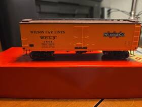 Rc-1009a Red Caboose Ho Assembled Kit #rc-1009a Mather Meat Reefer Wilson And Co #7508