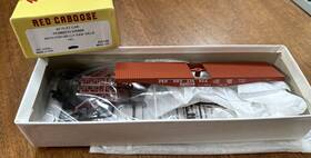 Rc-2226-i Red Caboose Ho Kit 42 Flat Car Fishbelly Side Pennsylvania 925108 Ny