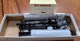 Rc-3000 Red Caboose Ho Kit #rc-3000 Type 103 W 10 000 Gallon Tank Car Undecorated Ny