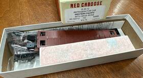 Rc-4221-2 Red Caboose Ho Kit #rc-4221-2 R-30-12 Refrigerator Car Western Pacific Nib Ny