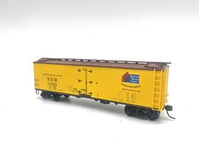 Rc-4444-1 Red Caboose 4444-1 Ho 40ft Wood Reefer Car B&m 13225 Banana Service Assembled