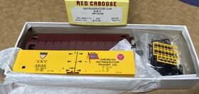 Rc-4451-11 Red Caboose Ho Kit #rc-4451-11 Refrigerator Car A. R. T. Mp/wabash 22125 Ny