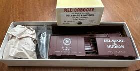 Rc-8016-1c Red Caboose Ho Kit #rc-8016-1c 40 Aar Box Car Delaware And Hudson 17821 Ny