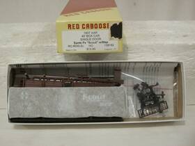 Rc-8030-2c Red Caboose Kit 1937 Aar 40ft Sd Box Car Santa Fe Inch Scout #138182 Nib