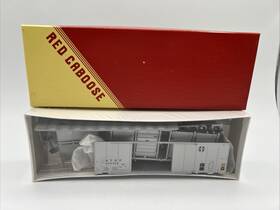 Rc-8503-3 Red Caboose Ho Kit 40 Aar Box Car Santa Fe Mow-silver #205322 New