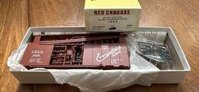 Rc-8505-6 Red Caboose Ho Kit #rc-8505-6 40 Aar Box Car C B And Q Burlington 9308 Ny