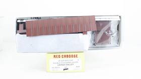 Rc-8021d Red Caboose Rc-8521d Ho Lehigh Valley 40 Aar Box Car Staggered Doors Lv 8024