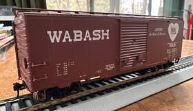 Rc-8909-5 Red Caboose Ho Kit #rc-8909-5 40 Acf Box Car Wabash 4/3/1 Welded Ends 90289 Ny