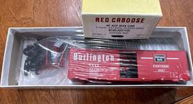 Red Caboose Rc8601-3 Ho Kit #rc-8601-3 40 Acf Box Car Burlington 4/3/1 Riveted 62714 Ny