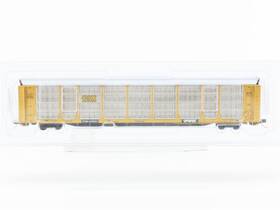Rm-19003-1 Red Caboose N Scale Ttgx Csx Bi-level Auto Rack 913554 With Closed Ends