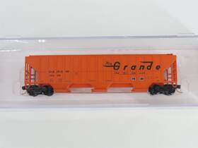 Rm-25210-18 Red Caboose N Scale D&rgw Rio Grande 3-bay Covered Hopper #15629