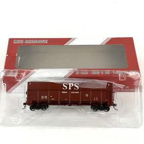 Rr-35203-42 Red Caboose Ho Scale Sp&s Woodchip Gondola Car With Extensions #22462