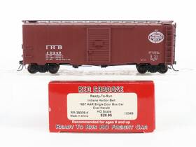 Rr-38006-4 Red Caboose Ho Ihb Indiana Harbor Belt Single Door Box Car #10349