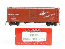 Rr-38009-2 Red Caboose Ho Cp Canadian Pacific Spans The World Box Car #221141