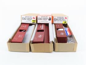 5263 Rib Side Cars #4564/5262/5263 Lot Of 3 Ho Kits Milw Milwaukee Road Box