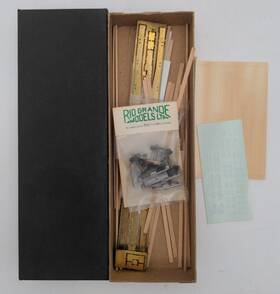 3342-fc Rio Grande Models S Scale D&rgw Flat Car Kit
