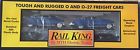 Rk-7607l Mth Lines With Ertl Cadillacs Semi Scale Flatcar