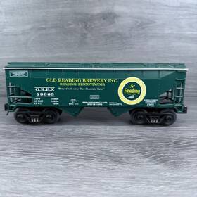 18863 Rmt O Gauge Old Reading Brewery Closed Hopper Orbx Freight Train Car