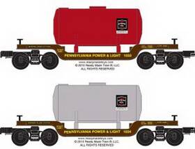 96576 Rmt O Dep.ctr.flat Car Pp&l/2pk Mt/box 96576 Rmt O Dep.ctr.flat Car Pp&l/2pk Mt/box