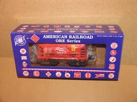 96709-2 Rmt Trains Aec Atomic Energy Commission 70 Ton Ore Car #1124 With Load O Gauge