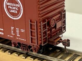 270024 Robins Rails Rails. Ho. Finished Kit. Item#270024. 60 Double Door Box Car. Mopac