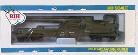 032163 Rock Island Hobby 673143900034 Ho Scale U.s. Army Big Gun With Crank