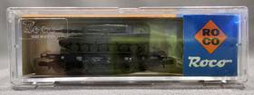 25161 Roco Rare N Scale Heavy Truck Flat Bed Car With Removable Panzer Tank