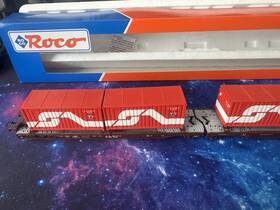 47102 Roco Ho Container Wagon