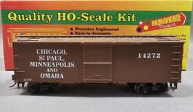 14272 Roundhouse 07909 Ho Scale Cstpm&o Ot Truss Rod Box Car Kit Chicago St. Paul
