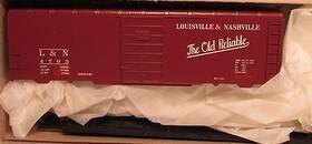 Roundhouse 10711 Ho L&n Old Reliable 40ft Aar Superior Door Boxcar Brown Body