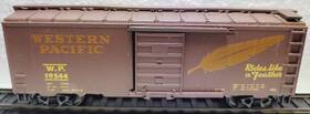 19544 Roundhouse 1069 40ft Box Car Western Pacific Wp Ho Scale