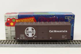 34285 Roundhouse Ho 40ft Box Car Santa Fe Cat Mountain Cmsf Red Rtr
