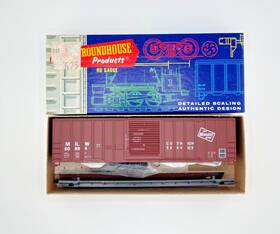 50894 Roundhouse 3811 Ho 50ft Fmc Boxcar Milwaukee Road Milw Brown Kit