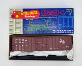 3891 Roundhouse 3813 Ho 50ft Fmc Pd Boxcar Milwaukee Road Resourceful Mil Kit