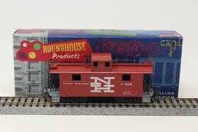 2-window Roundhouse 4999-1 Ho / Bev-bel Steel Caboose New Haven Nh C-305 Rtr