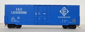 69357 Roundhouse Ho Scale Rtr 50ft Hi-cube Plug Door Boxcar Erie Lackawanna Kadees
