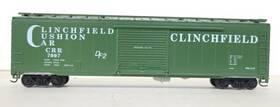 7007 Roundhouse Ho Scale Rtr 50ft Single Door Box Car Clinchfield Kadees #