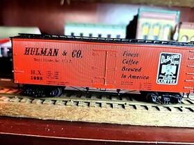 Roundhouse 756510707570 Rtr #70757 36ft Old Time Truss Reefer Hulman Coffee Built 4 Layout/red