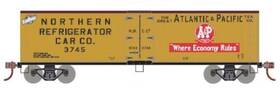 Roundhouse 797534856042 85604 Ho Scale 40ft Wood Reefer Atlantic And Pacific A&p Nrcc 3745 - Nos