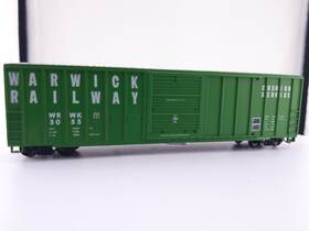 5055 Roundhouse 8261 Read Ho Scale Warwick Railway 50ft Box Car Wrwk Model Train