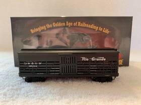 35214 Roundhouse 85758 #85758 Ho Scale Rio Grande 36ft Stock Car #35214