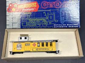 90879 Roundhouse Ho Scale Drover Caboose 3767 D&rgw Silverton Kit Nos