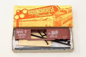 99530 Roundhouse Ho 50ft Double Door Box Car The Katy Mkt Kit