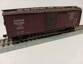 524270 Roundhouse B-116 Built Mdc/roundhouse Ho Canadian National Box Car