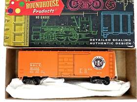 Dl2-1-98 Roundhouse Ho Craftsman Built Bessemer And Lake Erie 40ft Boxcar Upgraded Boxed